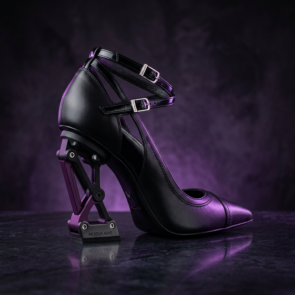 Interchangeable Heel Footwear: Modular fashion tech
