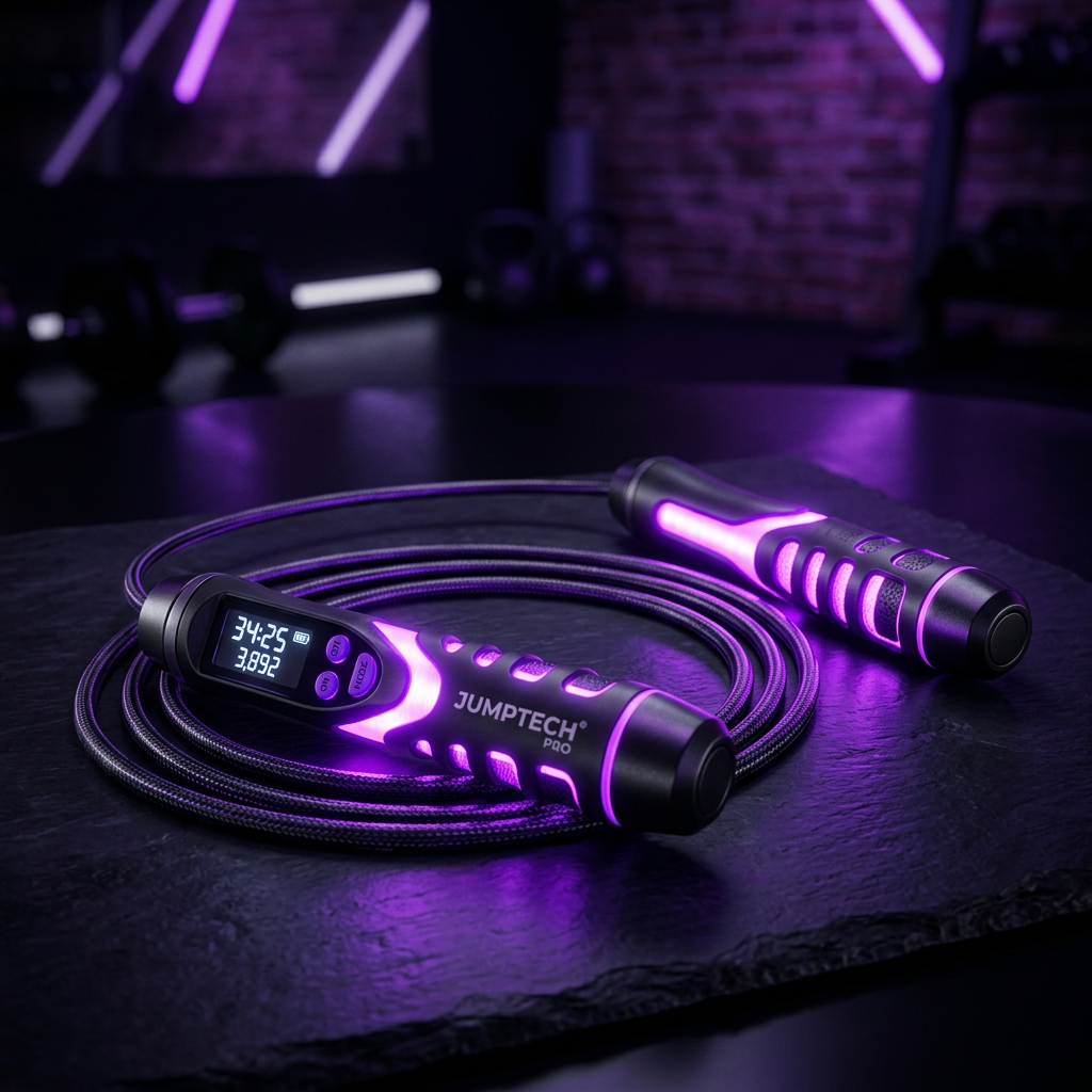 Trac Rope: Smart jump rope with bio-feedback