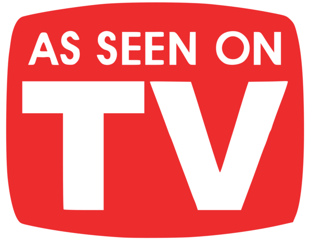 As Seen on TV badge