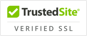 TrustedSite verified SSL badge